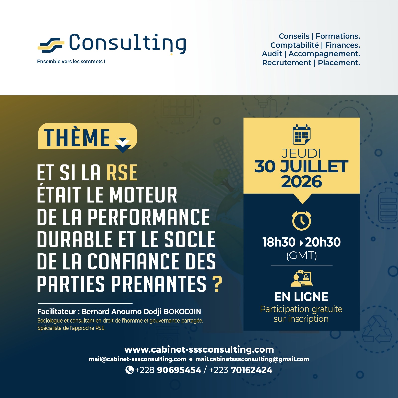 Visuel Officiel Webinaire RSE SSS Consulting